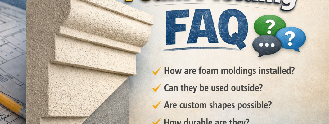 Foam Molding FAQ Guide: What Homeowners and Contractors Should Know