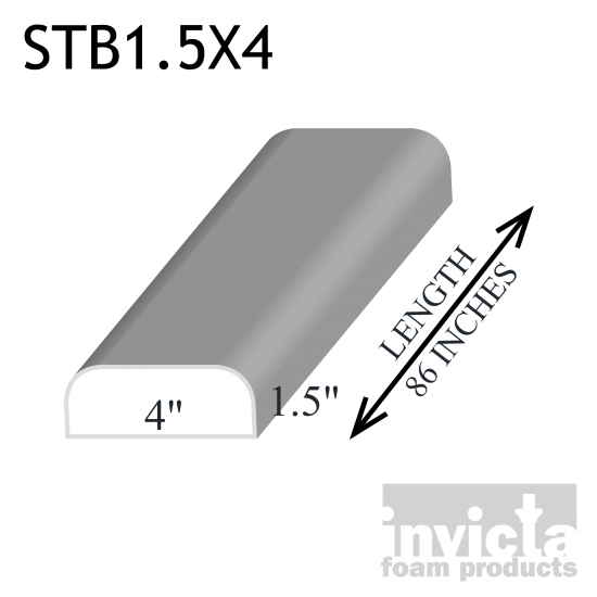 Stucco Foam Trim STB1.5X4
