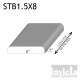 Stucco Foam Trim STB1.5X8