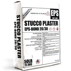 EPS Bond 20/30 Polymer-Modified Stucco Plaster & Basecoat – 50 lb Bag