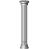 Round Fluted Column