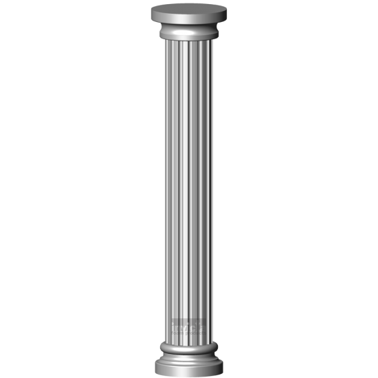 Round Fluted Column