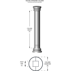 Round Standard Column