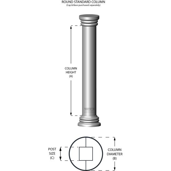 Round Standard Column