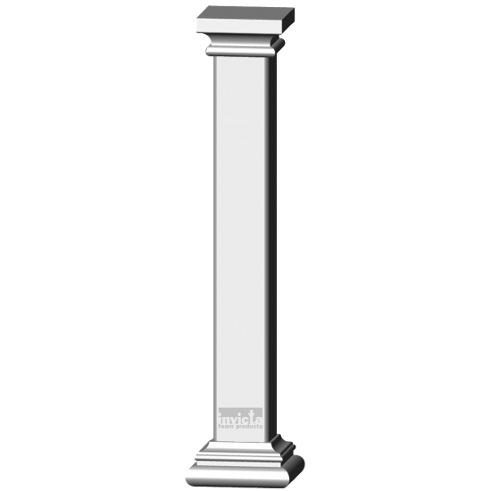 Square Bullnosed Column