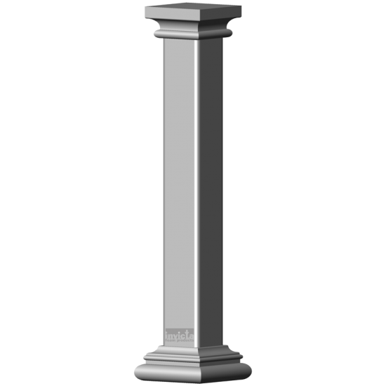 Square Bullnosed Column