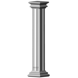 Square Grooved Column