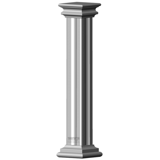 Square Grooved Column