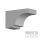 Stucco Foam Corbel COR-117