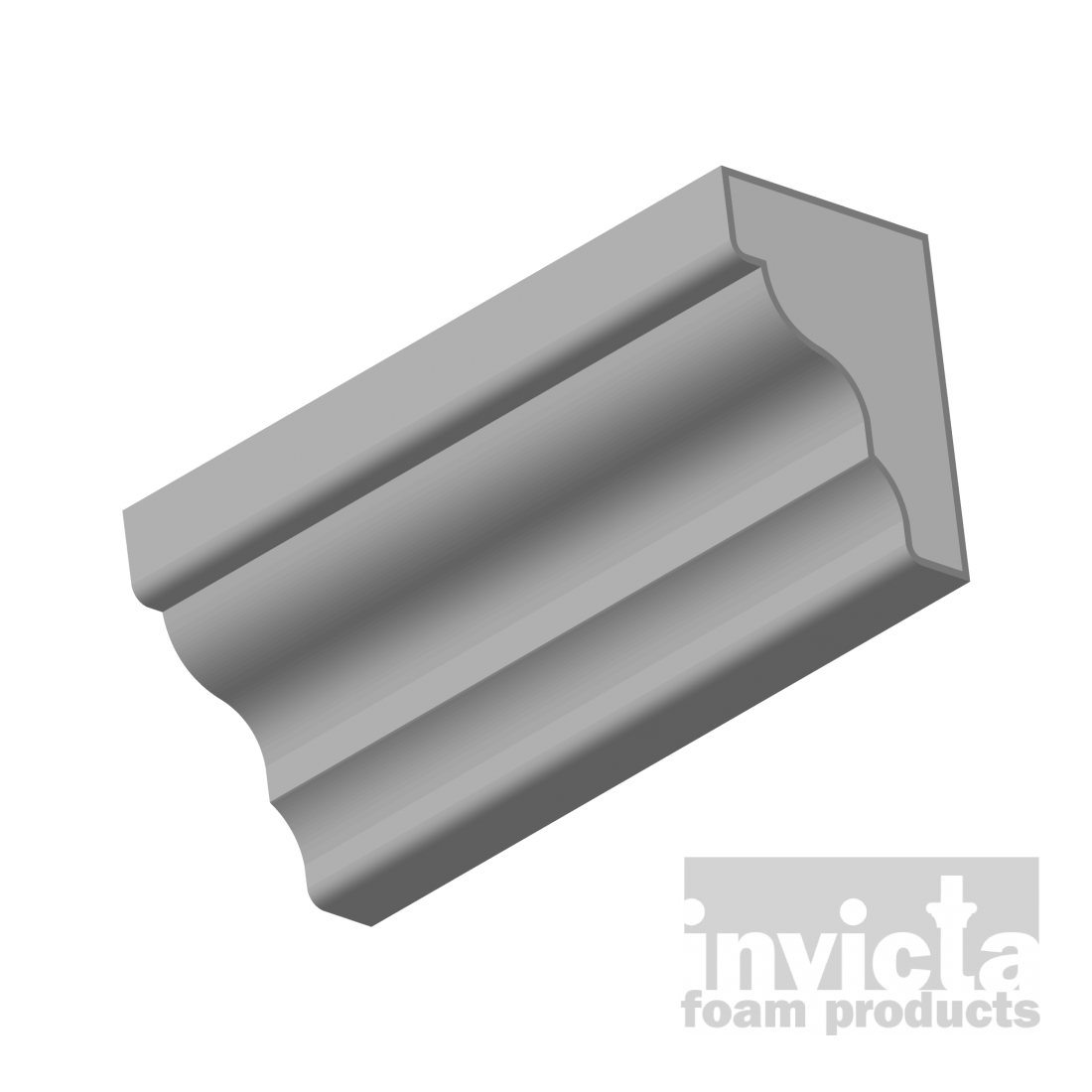 Design Capcin Foam molding, referred to as crown or cornice molding