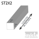 Stucco Foam Trim ST2X2
