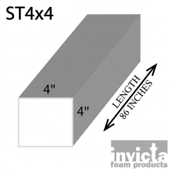 Stucco Foam Trim ST4X4