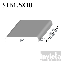 Stucco Foam Trim STB1.5X10